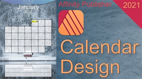 Affinity Designer Calendar Template
